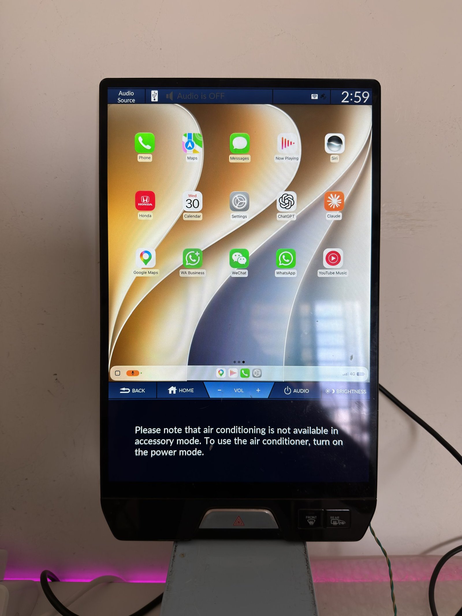 Honda Connect+ CarPlay